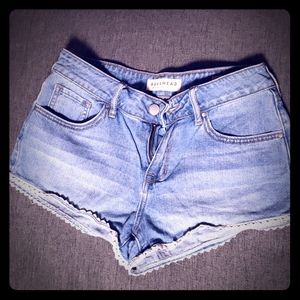 jean shorts